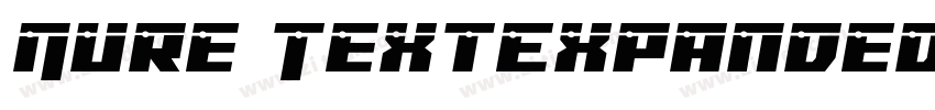 Nure TextExpanded字体转换 Nure TextExpanded字体转换